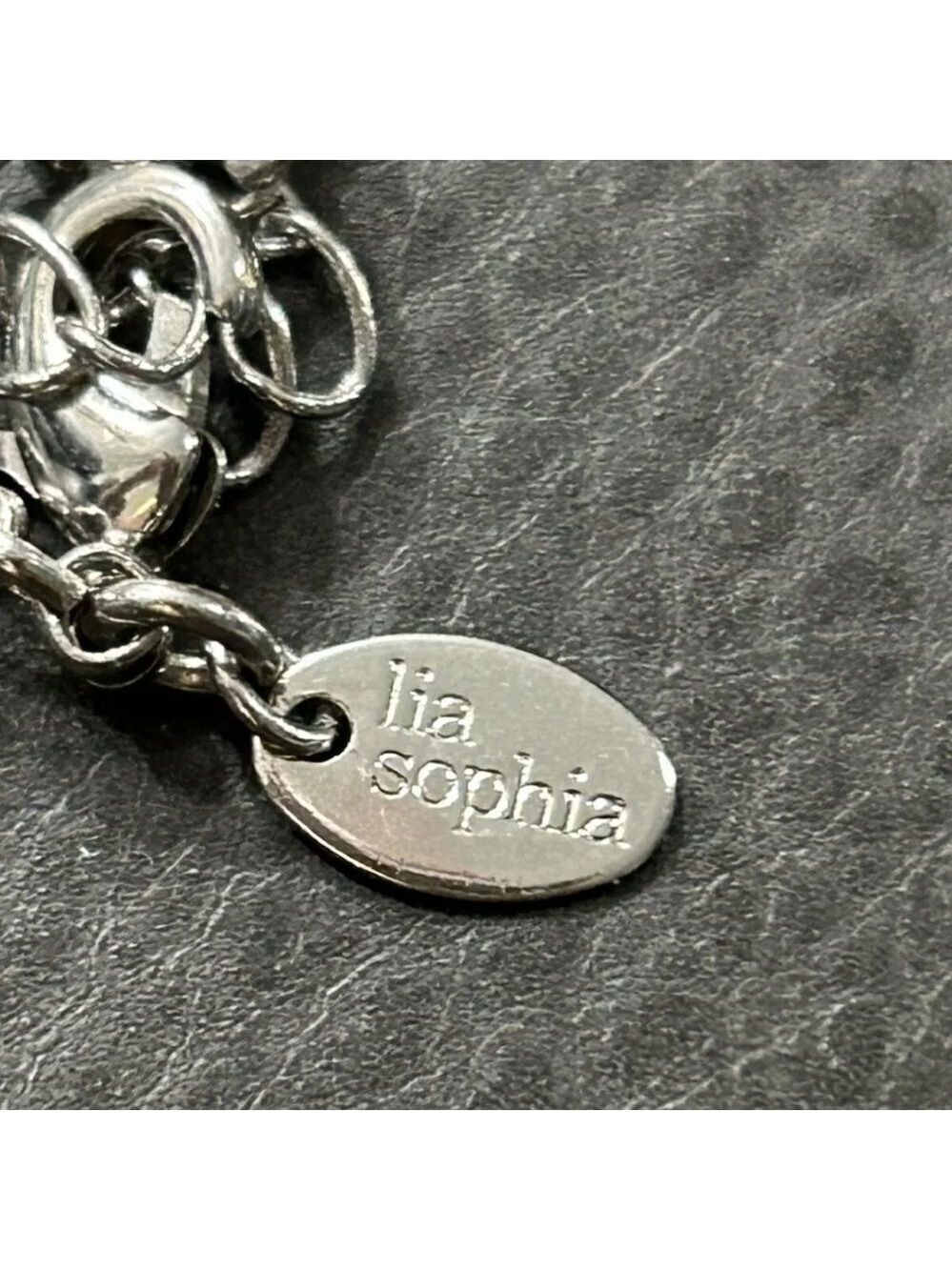 Green And Blue Lia Sophia Necklace - Picture 5 of 12